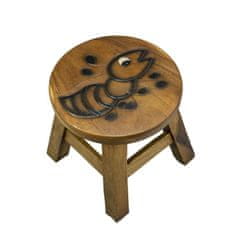 Dřevěná stolička - MRAVENEC