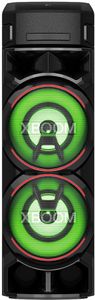 párty karaoke reproduktor lg xboom on9 led světelná show dj efekty ovládání aplikací z mobilu Bluetooth technologie usb nahrávání i přehrávání fm dab plus tuner vstup pro mikrofon silný zvuk s tepajícími basy optický vstup podpora mp3 wma ekvalizér