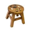Dřevěná stolička - PEJSEK S KOSTIČKOU
