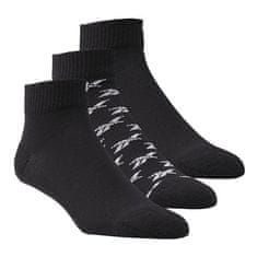 Reebok Pánské ponožky , CL FO Ankle Sock 3P | GG6675 | černá | S