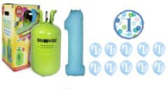 Helium sada 1.NAROZENINY VELKÁ OSLAVA KLUK + 10 ks latexových a 2 ks fóliových balónků