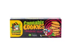Cannabis Airlines konopné sušenky STRAWBERRY DREAM 6 x 20 g