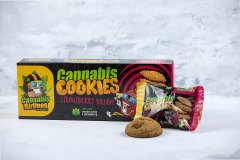 Cannabis Airlines konopné sušenky STRAWBERRY DREAM 6 x 20 g