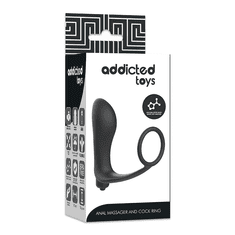 addicted toys Addicted Toys Anal Massager + Cock Ring