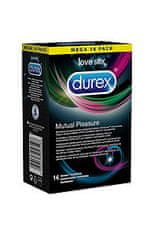 Pasante Durex Mutual Pleasure (16ks), kondomy pro společné vyvrcholení