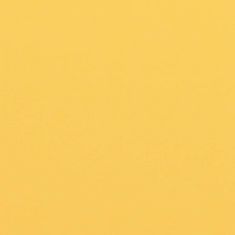 Vidaxl Balkónová zástěna žlutá 120 x 600 cm oxfordská látka