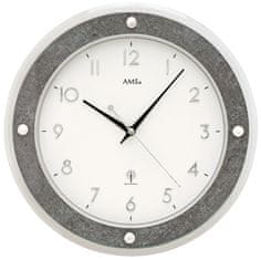 AMS design Designové nástěnné hodiny 5566 AMS řízené rádiovým signálem 31cm