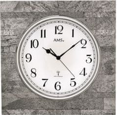 AMS design Designové nástěnné hodiny 5568 AMS řízené rádiovým signálem 50cm