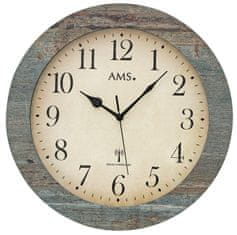 AMS design Designové nástěnné hodiny 5562 AMS řízené rádiovým signálem 35cm
