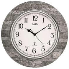 AMS design Designové nástěnné hodiny 5570 AMS řízené rádiovým signálem 50cm
