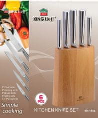 KINGHoff Sada kuchyňských nožů v bloku Kh-1456