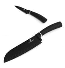 Sada nožů Bh-2565 Black Silver ve stojanu