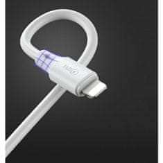 WK Design 3in1 kabel USB - Micro USB / Lightning / USB-C 2A 1.15m, bílý