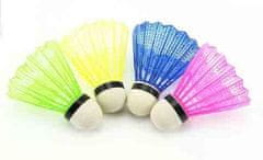 SEDCO Míčky na badminton Sedco barevné 4 ks