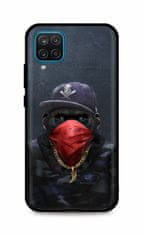 TopQ Kryt Samsung A12 silikon Monkey Gangster 56714