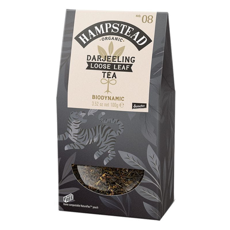 Levně Hampstead Tea London BIO Darjeeling sypaný čaj 100g