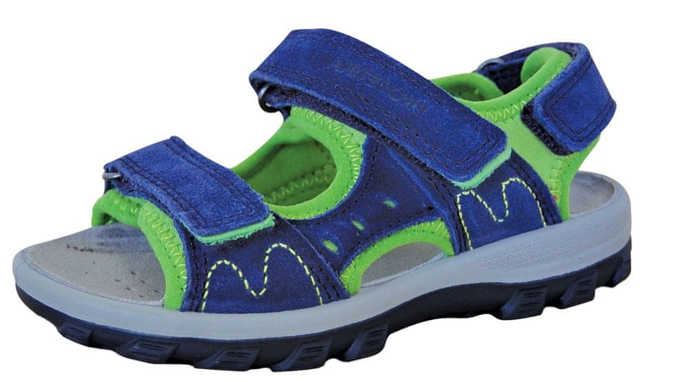 Protetika chlapecké sandály Kory green 31 tmavě modrá