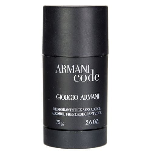 Giorgio Armani Tuhý deodorant pro muže , Armani Code, 75 g