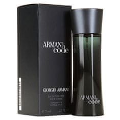 Giorgio Armani Toaletní voda pro muže s rozprašovačem , Armani Code, 75 ml