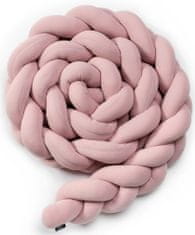 Eseco Pletený mantinel 180 cm pink
