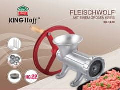 KINGHoff Litinový mlýnek na maso #22 Kinghoff Kh-1430