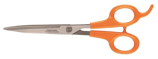 Fiskars Nůžky "Classic", kadeřnické, 17 cm, oranžové 1003025