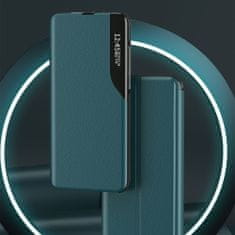 IZMAEL Elegantní knižkové pouzdro View Case pro Samsung Galaxy S21 Ultra 5G - Modrá KP10881