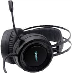 Sandberg Dominator Headset s mikrofonem, černá
