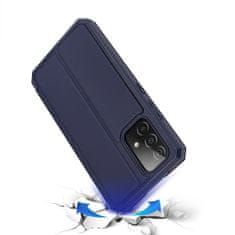 Dux Ducis Skin X knížkové kožené pouzdro na Samsung Galaxy A52 5G / 4G, modré
