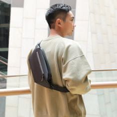 MG Shoulder Backpack taška přes rameno, černá