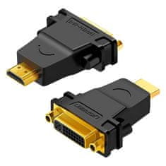 Ugreen 20123 adaptér HDMI - DVI, M/F, černý