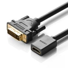 Ugreen 20118 adaptér DVI - HDMI, černý