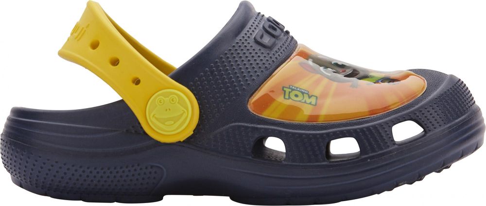 Coqui dětské pantofle Maxi Talking Tom&Friends Navy/Yellow 25/26 tmavě modrá