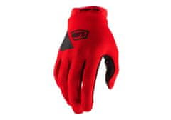 100% rukavice RIDECAMP, 100% (červená) (Velikost: L) 10018-003