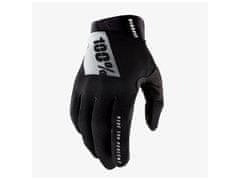 100% rukavice RIDEFIT, 100% - USA (černá/bílá) (Velikost: S) 10014-001