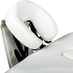 Greatstore Přenosné masážní lehátko DELUXE MOVIT bílé 185 x 80 cm
