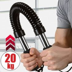 shumee Power Twister posilovací ohýbací tyč, 20 kg
