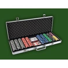 Greatstore Poker Set - 500 laserových žetonů Ultimate