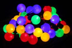 Greatstore Barevné párty osvětlení - venkovní - 50 LED