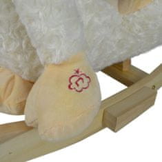 shumee Plyšové houpací zvířátko ovečka, 68 x 33 x 47 cm