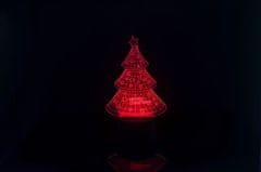 shumee 3D LED lampa - Vánoční stromek