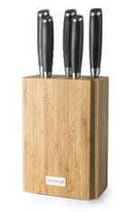 Greatstore G21 Stojan na nože - bambusový, pro 5 nožů
