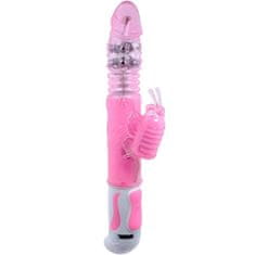 LyBaile Baile Fascination Bunny Vibrator Pink - multifunkční vibrátor