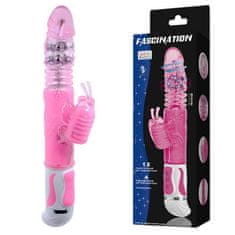 LyBaile Baile Fascination Bunny Vibrator Pink - multifunkční vibrátor