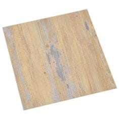 shumee Samolepicí podlahové desky 20 ks PVC 1,86 m2 hnědé
