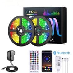 X-Site LED RGB páska DD-009, SMD5050, 40tlačítek, IP65, 5m