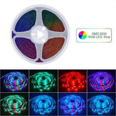 X-Site LED RGB páska DD-002, SMD2835, 44tlačítek, IP20 5m
