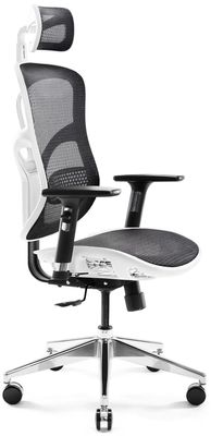 Diablo-Chairs V-Basic, černá/bílá (5902560334562) moderní vzhled kvalitní materiály