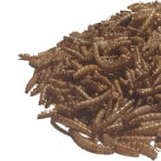 OGF 5 Kg moučné červy sušené plovoucí krmivo pro ryby, koi kapry, ptáky, vodní želva, ježek, hmyzožravé exoty, potkani, pes i kočka