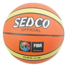 SEDCO Míč basket SEDCO ORANGE SUPER 6